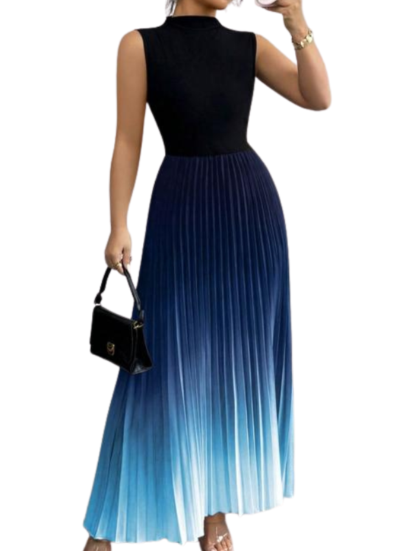 Eliza | Elegant Ombre Sleeveless Evening Dress