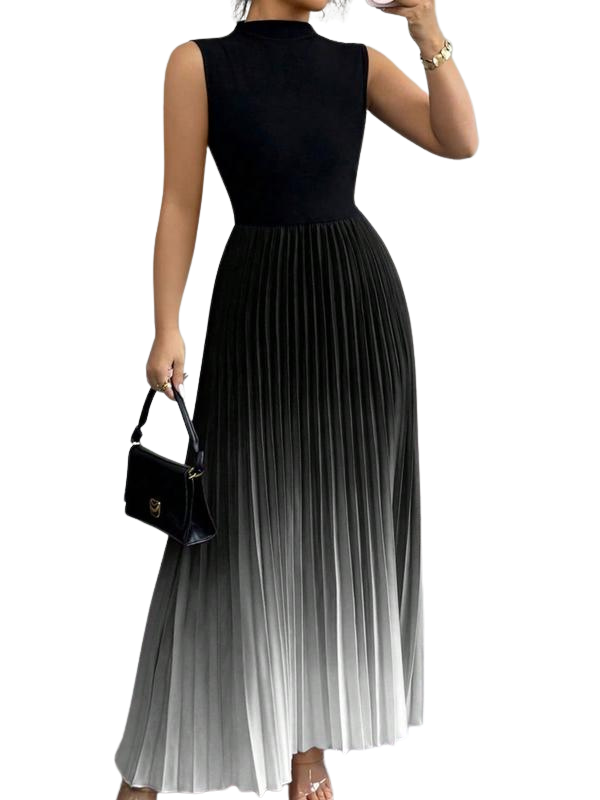 Eliza | Elegant Ombre Sleeveless Evening Dress
