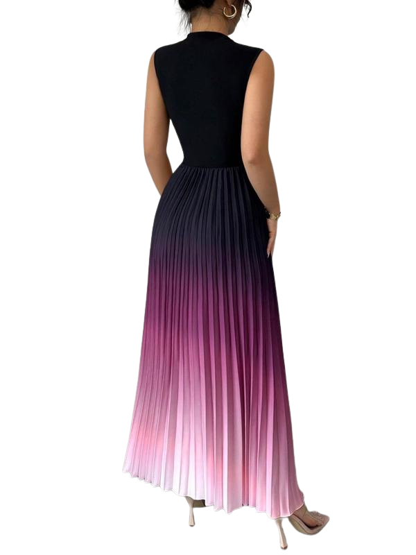 Eliza | Elegant Ombre Sleeveless Evening Dress
