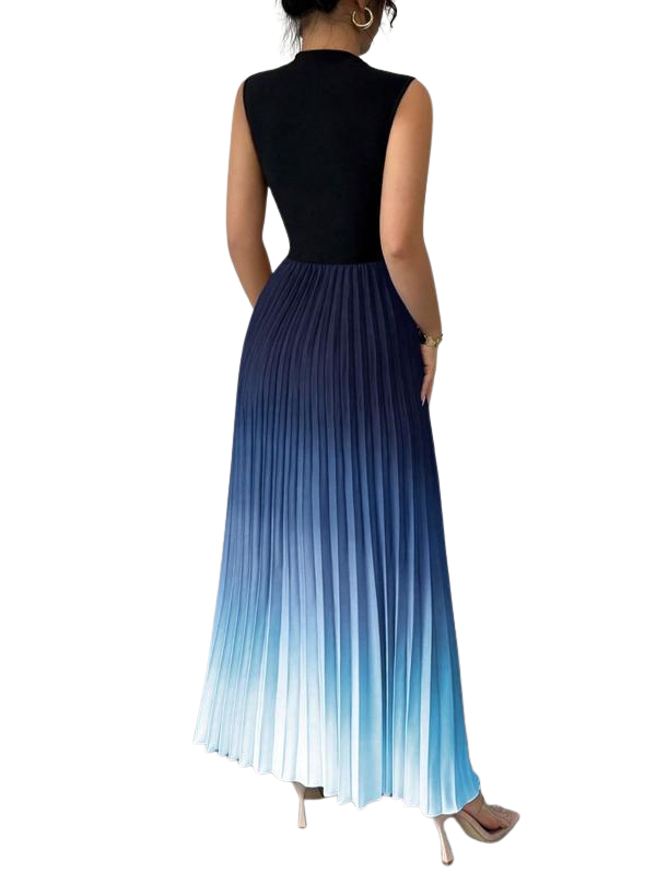 Eliza | Elegant Ombre Sleeveless Evening Dress