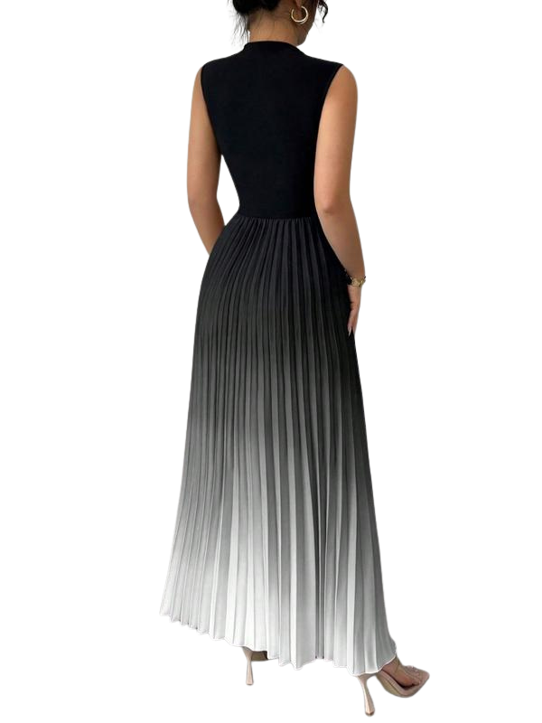 Eliza | Elegant Ombre Sleeveless Evening Dress
