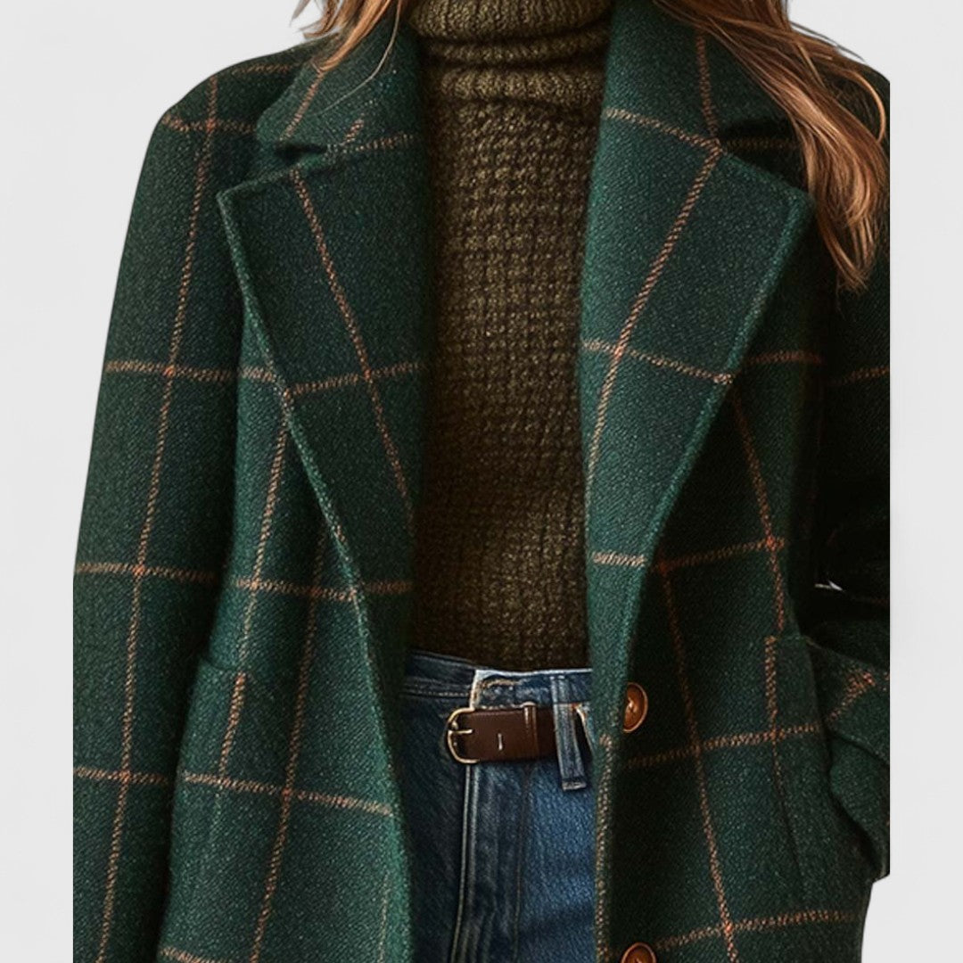 Penelope | Classic Check Coat